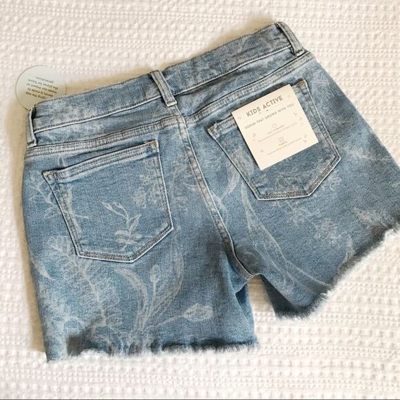 NWT DL1961 Lucy Distressed Girls Jean Shorts Size 16 - Picture 2 of 4